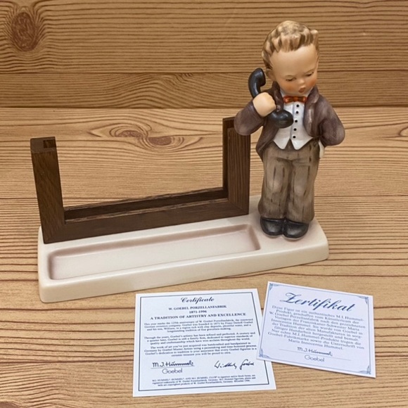 Vintage Hummel Goebel 788/A Hello Perpetual Calendar Collectible Figurine - Picture 2 of 15